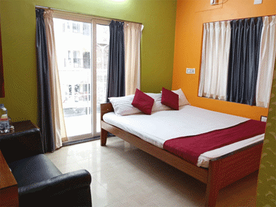 Double Bed AC Sea View, front Sea Facing Balcony