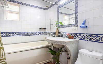 Duplex Bathroom with Shower 