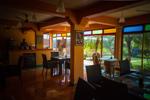 Indoor restaurant hall