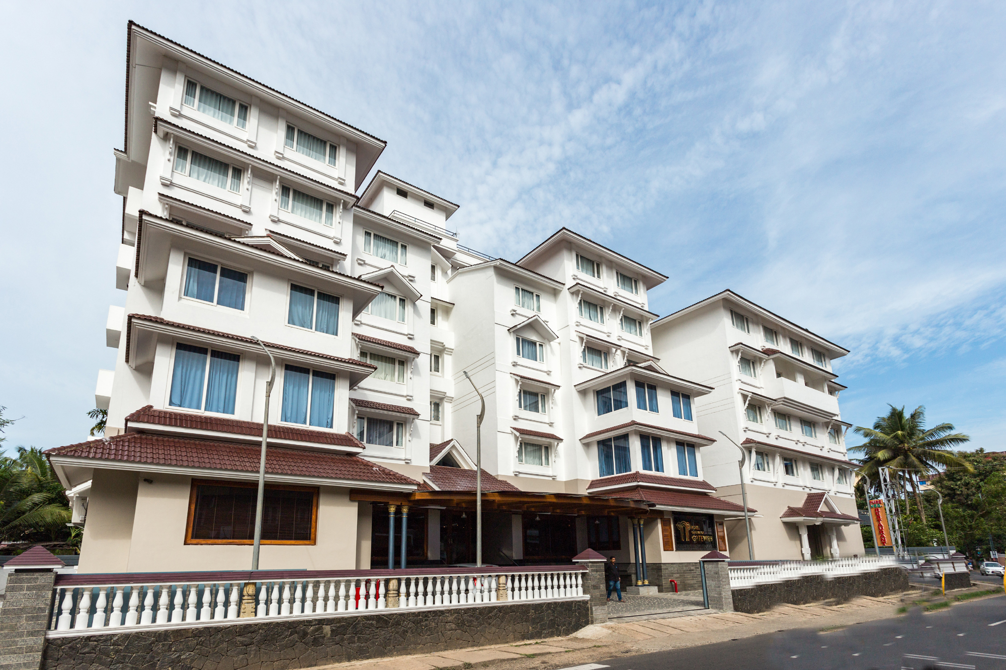 Hotel Guruvayur Gateway Mammiyoor Junction Large Photograph Of Hotel Guruvayur Gateway Located In
