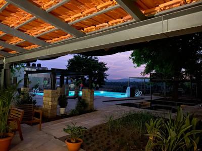 Garden & swimming pool