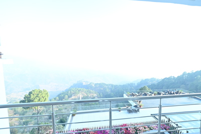 Infinity valley view private balcony suite