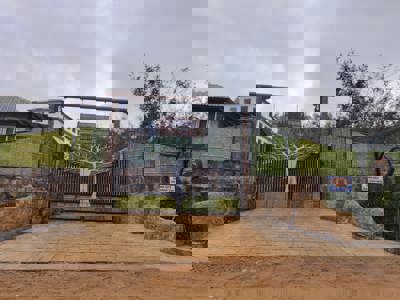 A Welcoming Resort Entrance Gate